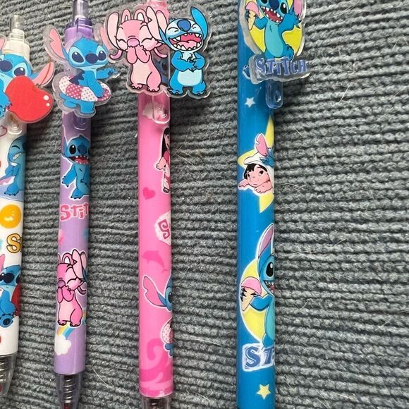 Stitch Gel Pens Set of 6 - Picture 3 of 8